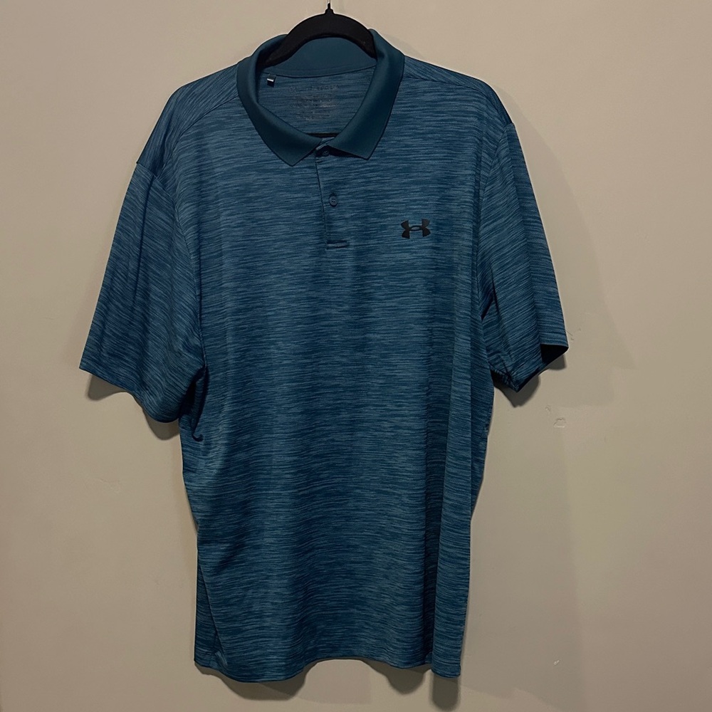 Under Armour Men's Teal Polo Shirt